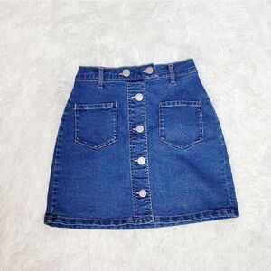 Browny Standard Denim Girls Skirt